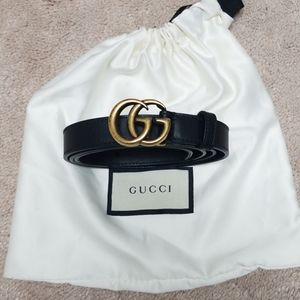 Gucci Skinny GG Belt 85cm